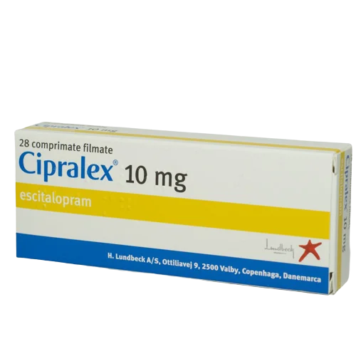 Cipralex 10mg, 2 comprimate filmate, Lundbeck