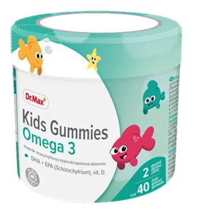 Dr. Max Kids Gummies Omega 3​, 40 jeleuri gumate