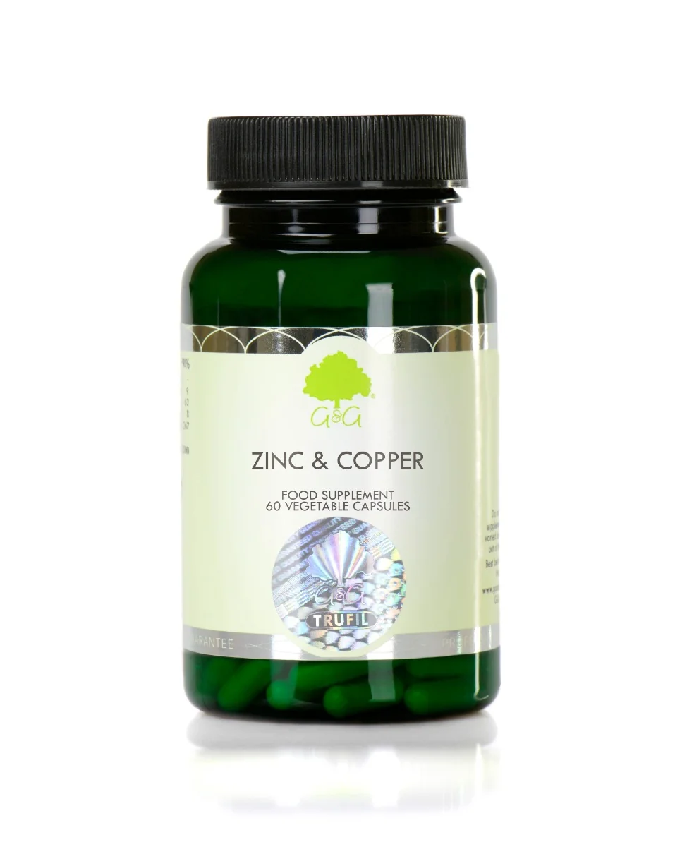 Zinc&Cupru, 60 capsule, G&G