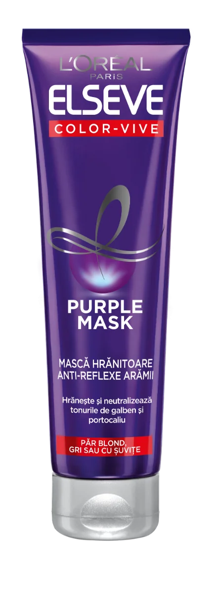 Masca de par Color Vive Purple, 150ml, Elseve