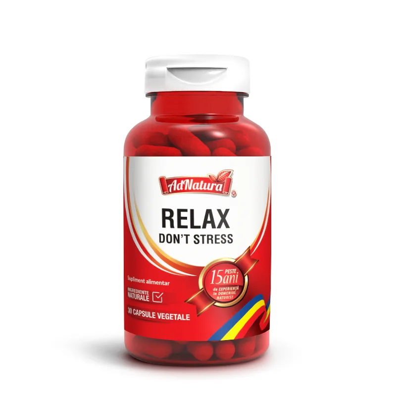 Relax Don't Stress, 30 capsule, AdNatura