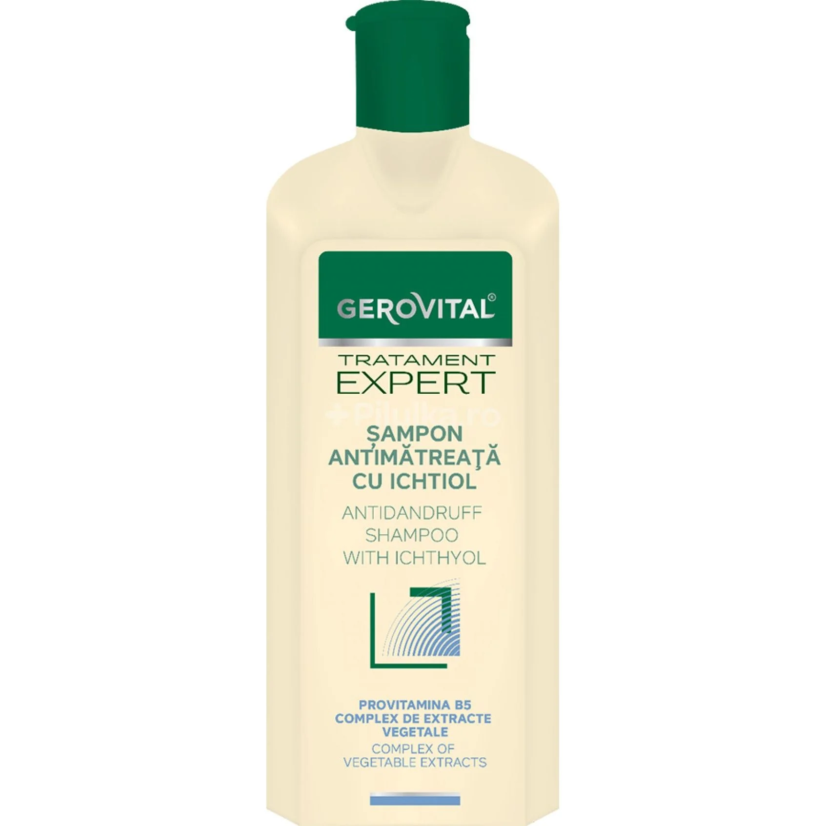 Sampon antimatreata cu ichtiol Tratament Expert, 250ml, Gerovital