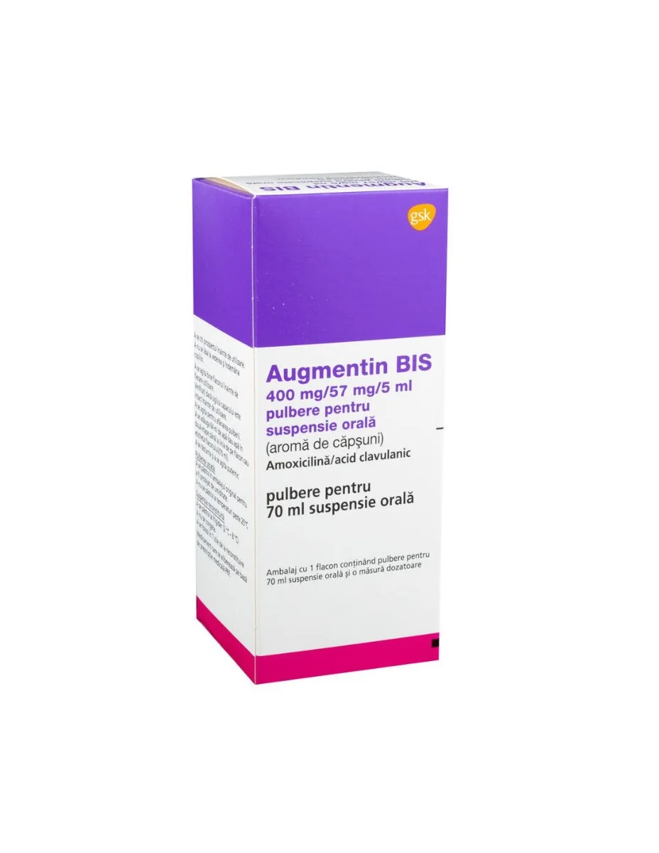 Augumentin BIS 400mg/57mg/5ml, 70ml, GSK