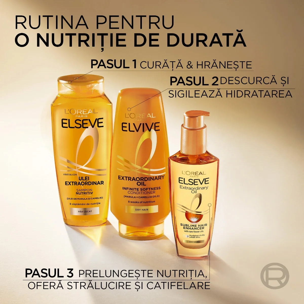 Balsam de par Ulei Extraordinar, 200ml, Elseve 