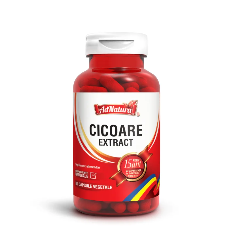 Cicoare Extract, 30 capsule, AdNatura