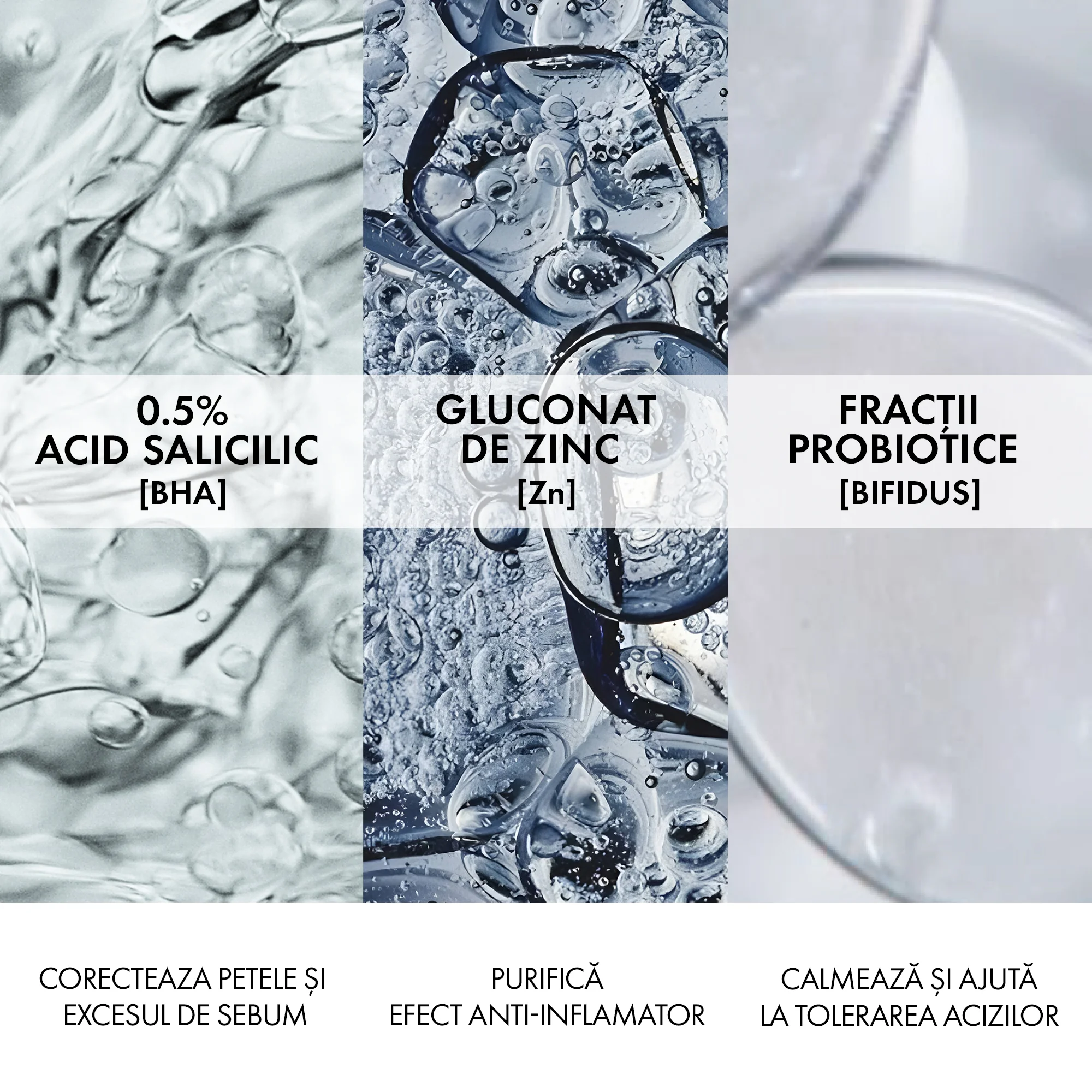 Sinergie puternica a substantelor active dermatologic: