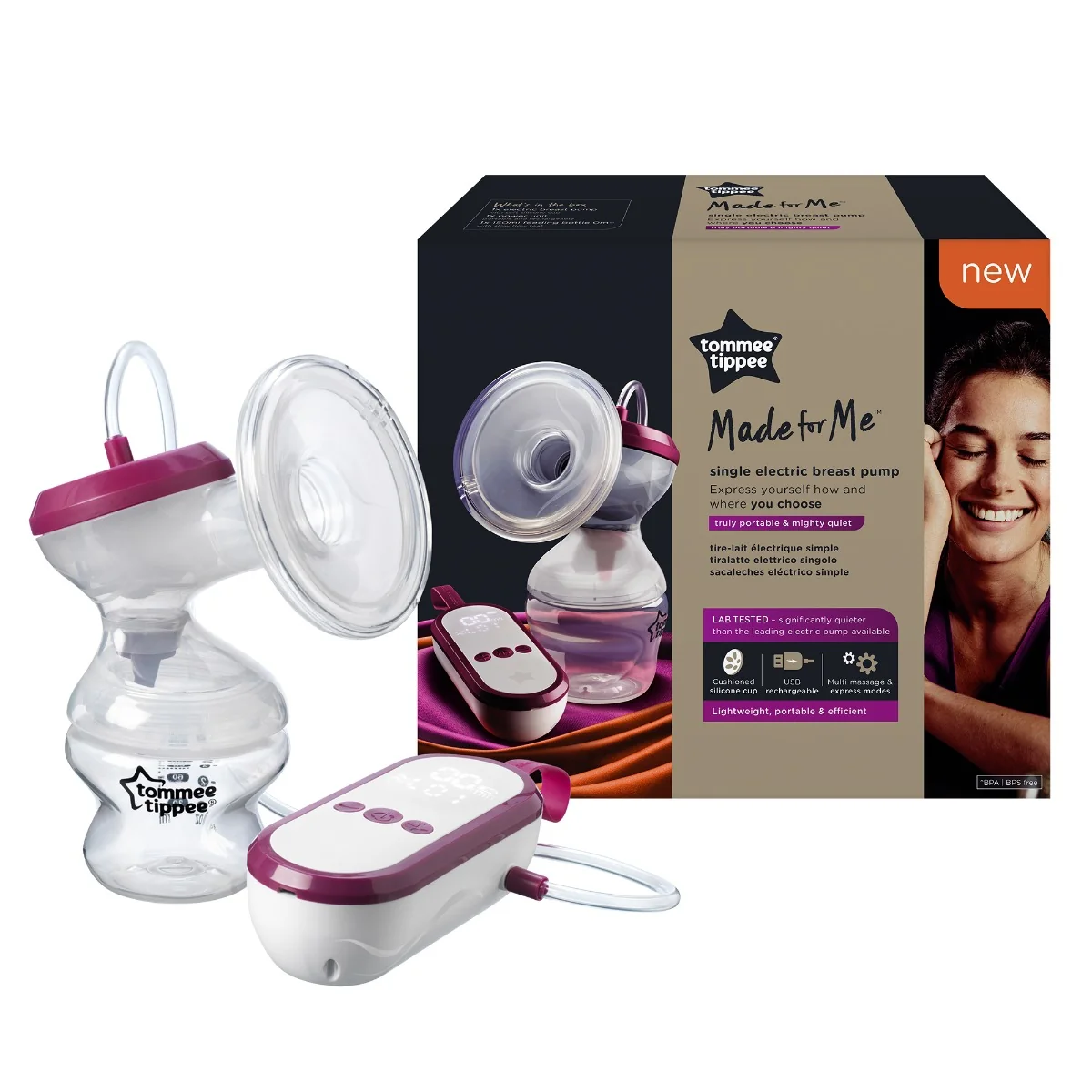 Pompa de san electrica cu 9 nivele TT0247, Tommee Tippee