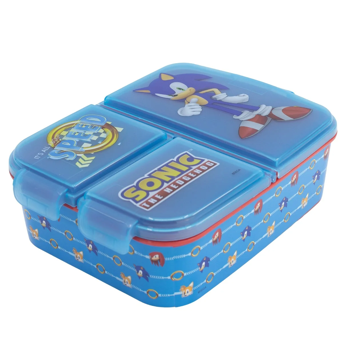 Cutie compartimentata sandwich Sonic, 1 bucata, Kidscenter 