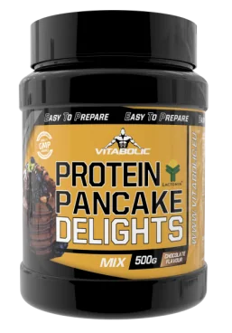 Protein Pancake Delights Ciocolata, 500g, Vitabolic