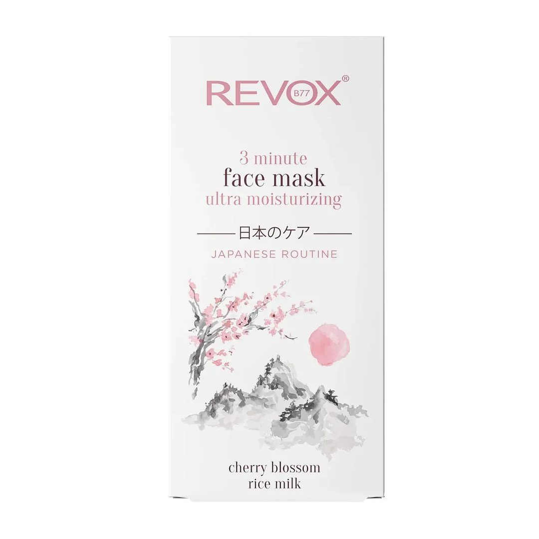 Masca de fata Japanese Routine, 30ml, Revox 