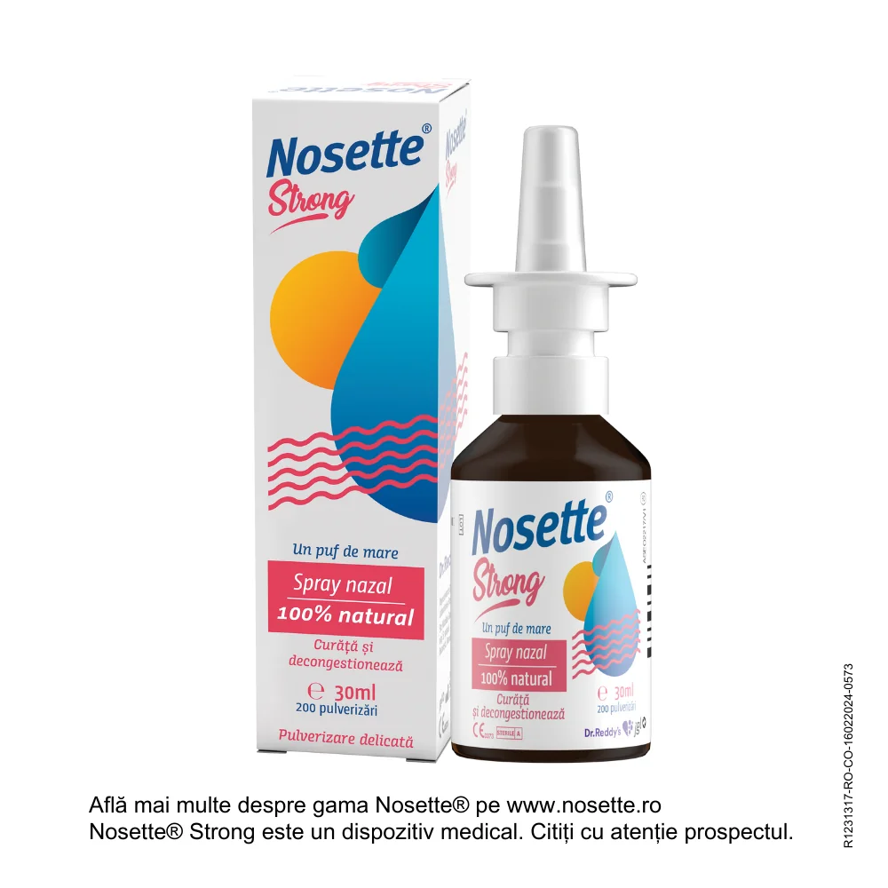 Nosette Strong spray nazal, 30ml 