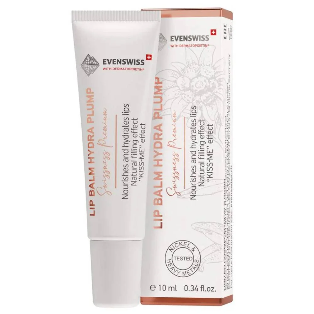 Balsam de buze pentru imbunatatirea volumului Hydra Plump, 10ml, Evenswiss