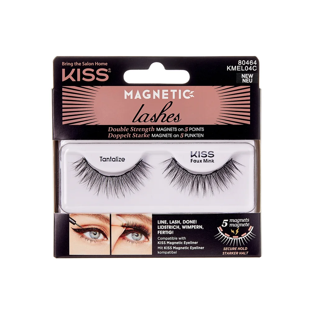 Gene false Magnetic Lashes Tantalize, 1 pereche, Kiss 