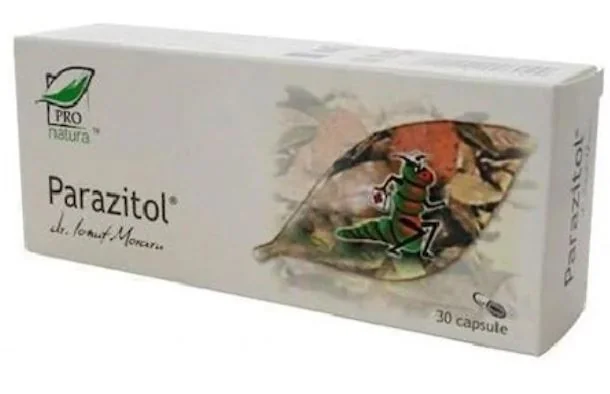 Parazitol, 30 capsule, Medica