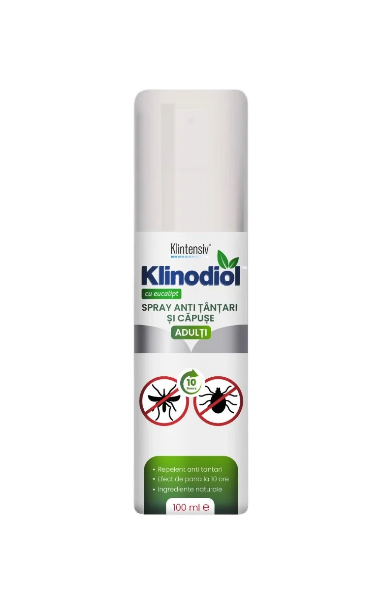 Spray antitantari si capuse pentru adulti Klinodiol, 100ml, Klintensiv