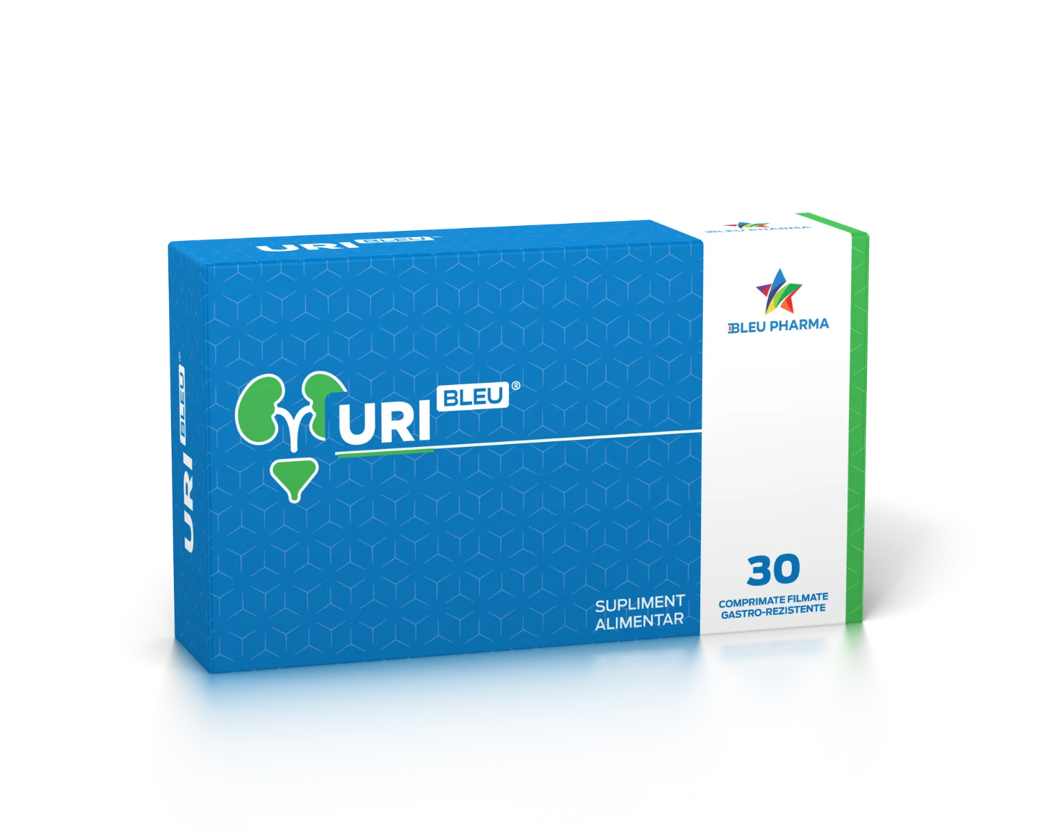 UriBleu, 30 comprimate gastrorezistente, Bleu Pharma