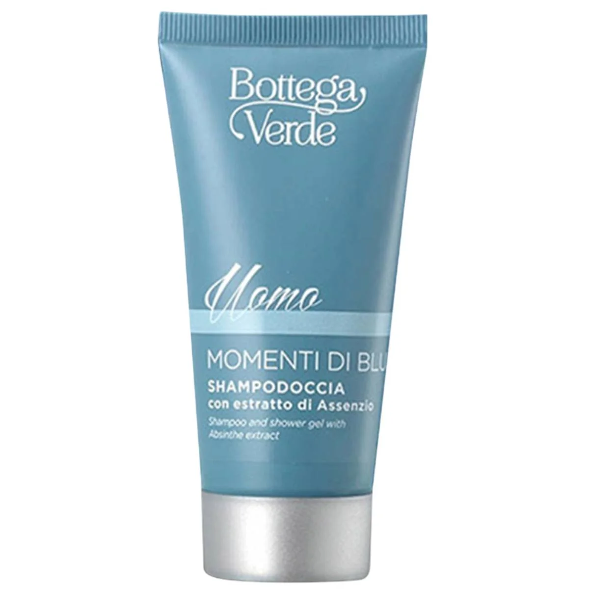 Sampon si gel de dus travel size Momenti di Blu, 50ml, Bottega Verde