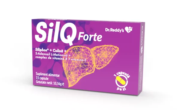 SilQ Forte, 15 capsule, Dr. Reddys