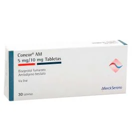 Concor AM 5mg/10mg, 30 comprimate, Merck 