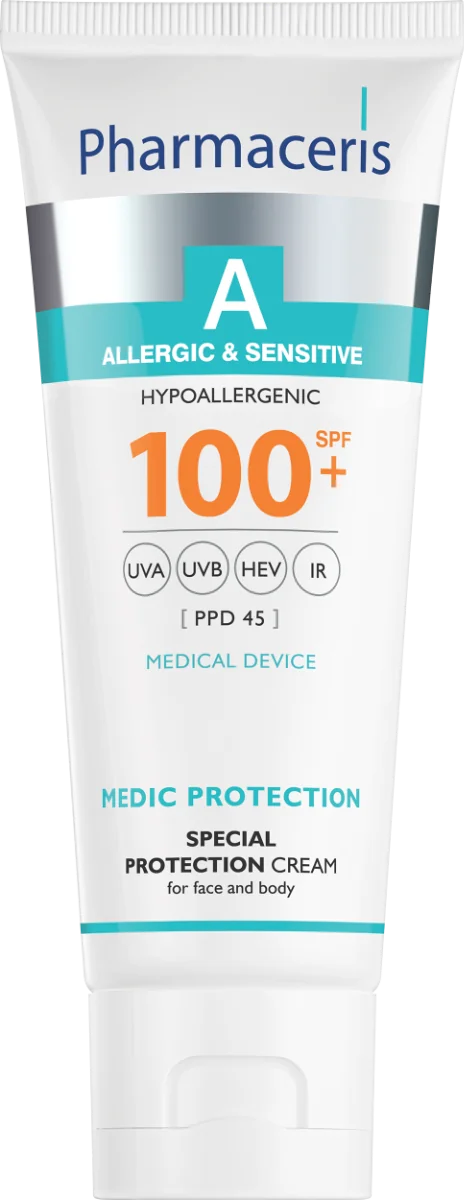 Crema cu protectie speciala SPF100+ A, 75ml, Pharmaceris 