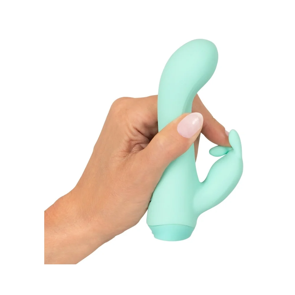 Mini vibrator multifunctional verde, 1 bucata, Cuties 