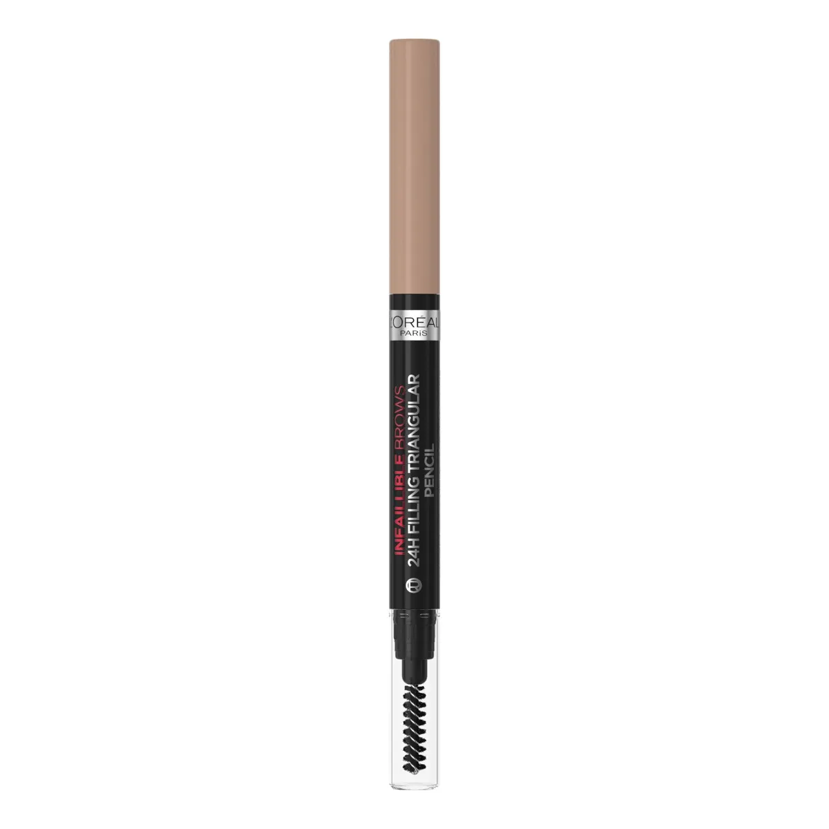 Creion de sprancene Infaillible Brows 245 Triangular 6.0 Dark Blonde, 1ml, L'Oreal Paris 