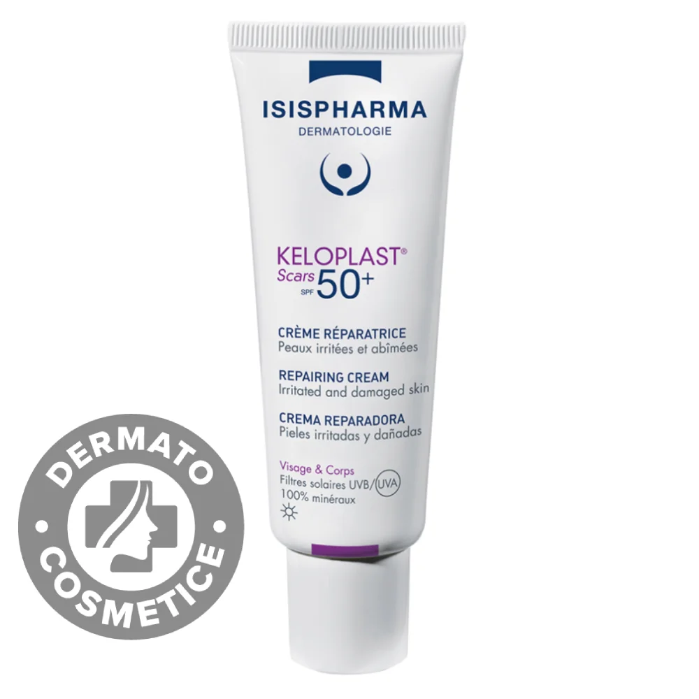 Crema Keloplast Scars SPF50+, 40ml, Isis Pharma 