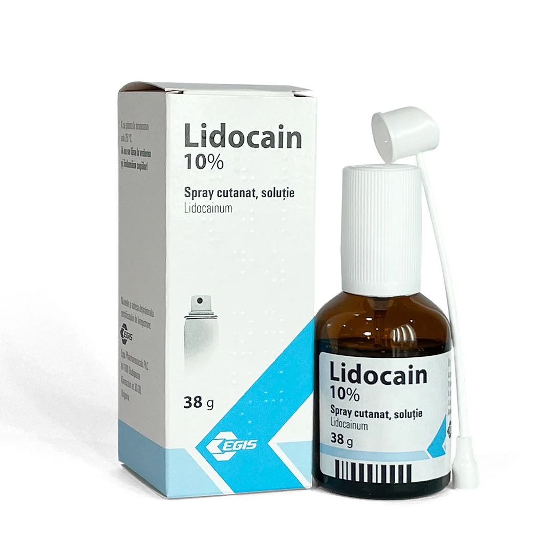 Lidocain 10% solutie spray, 50ml, Egis