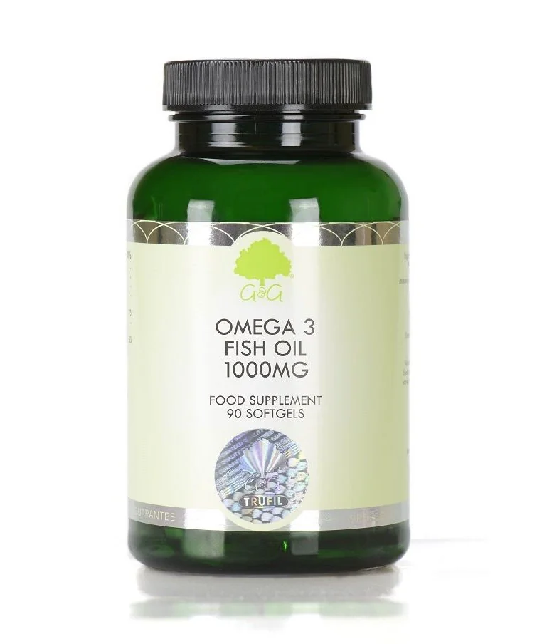 Omega 3 Ulei de Peste 1000mg, 90 capsule, G&G