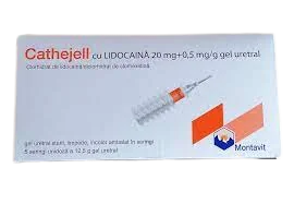 Cathejell cu lidocaina gel, 5 seringi x 12,5, Pharmazeutishe Fabr