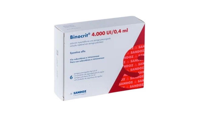 Binocrit 4000UI/0.4ml, 6 seringi, Sandoz