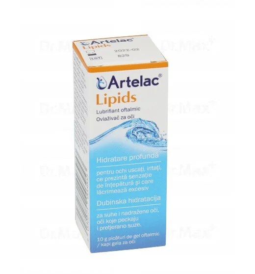 Artelac Lipids picaturi de gel oftalmice, 10ml, Bausch&Lomb