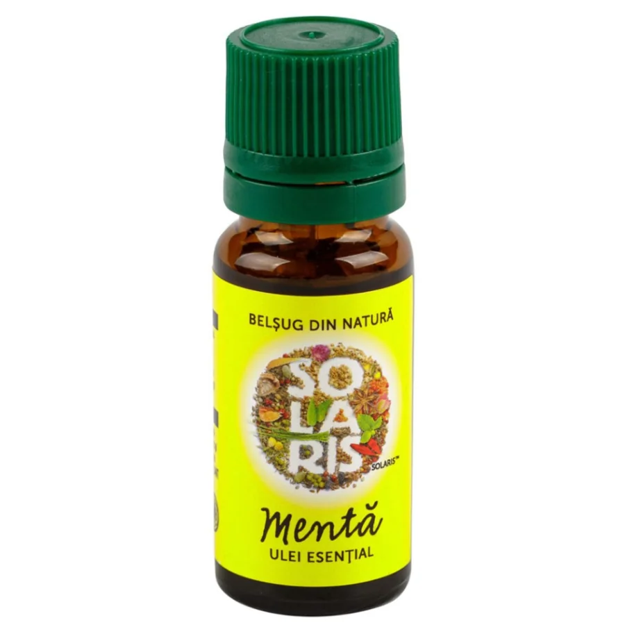 Ulei esential de menta, 10ml, Solaris