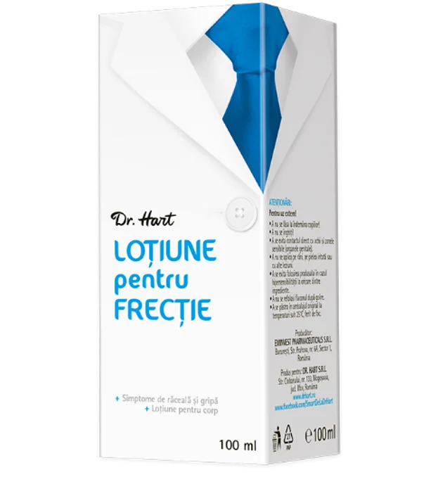 Dr.Hart Lotiune pentru frectie, 100ml