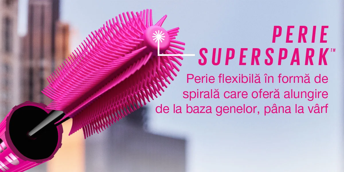 Super perie Rimel Firework Maybelline