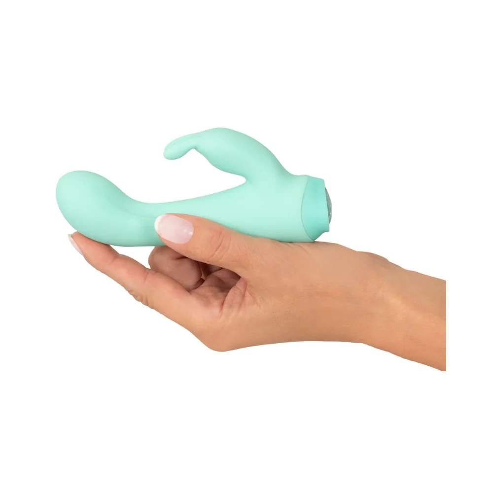 Mini vibrator multifunctional verde, 1 bucata, Cuties 