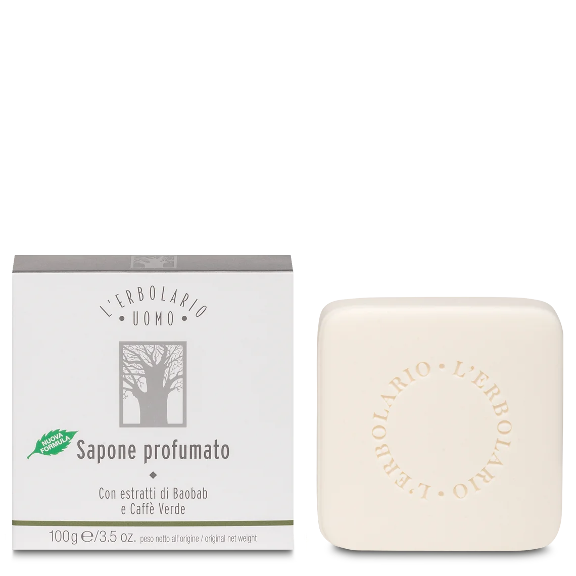 L'Erbolario Uomo Sapun cu extract de baobab, 100g