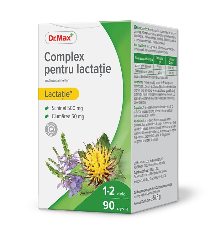 Dr. Max Complex pentru lactatie, 90 capsule