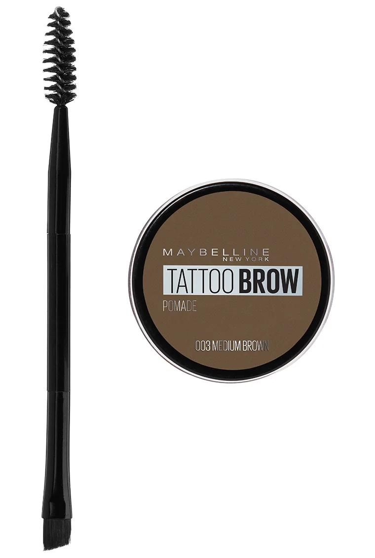 Pomada pentru sprancene Tattoo Brow 03 Medium, 4.5g, Maybelline 