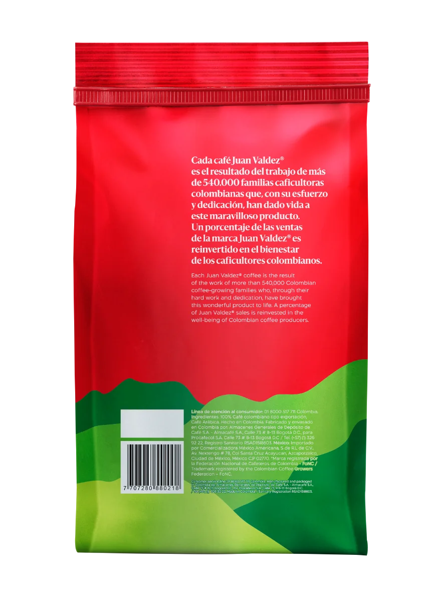 Cafea premium macinata Cumbre, 250g, Juan Valdez 