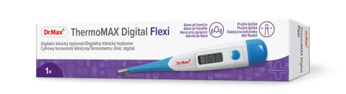 Dr. Max Termometru digital cu varf flexibil, 1 bucata