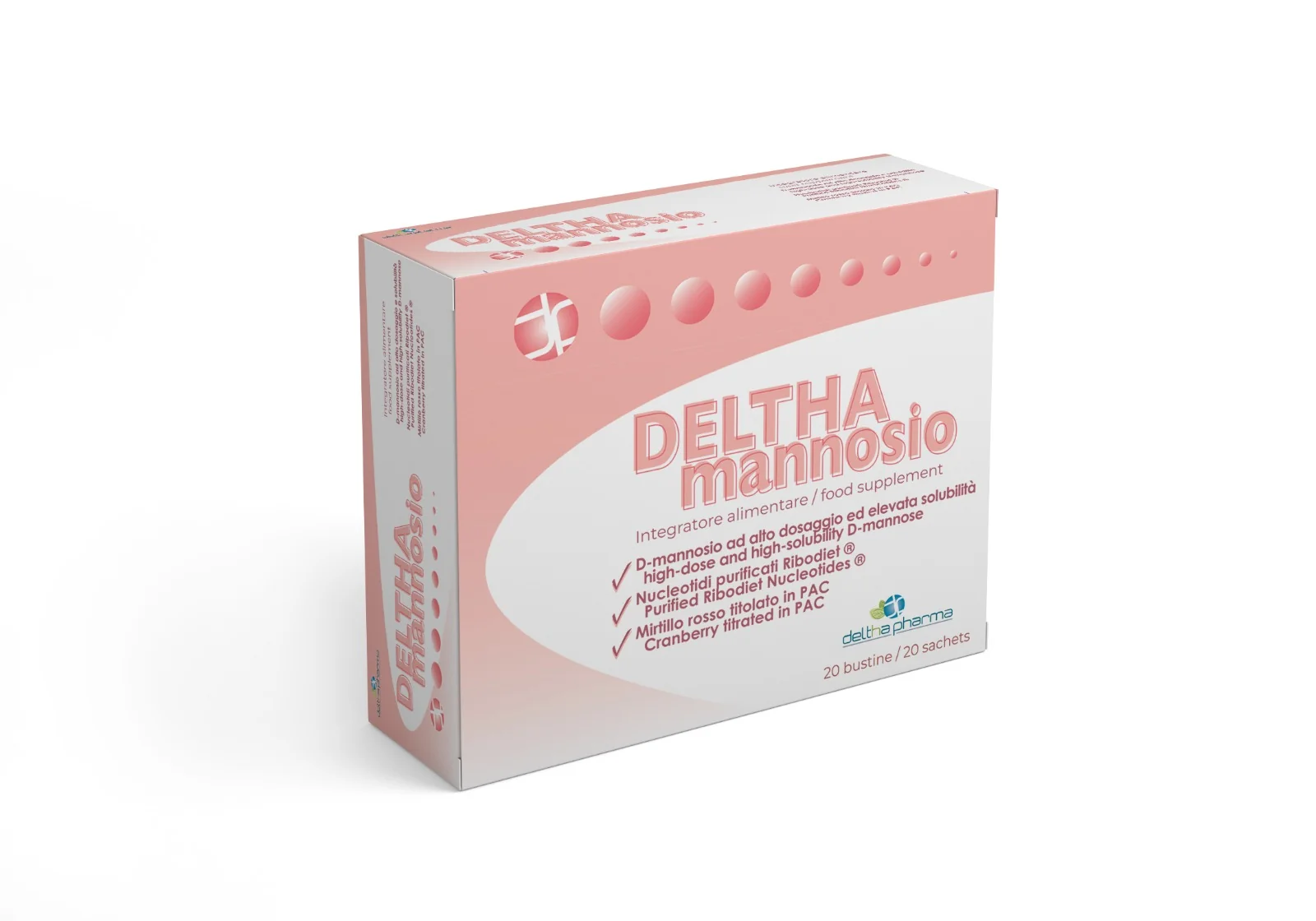 Delthamannosio pentru tractul urinar, 20 plicuri, Deltha Pharma