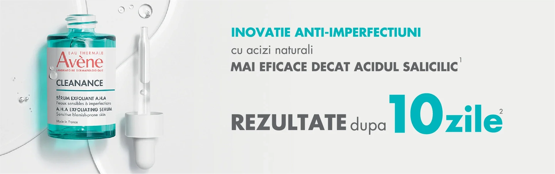 razultate utilizare Ser A.H.A. Cleanance Avene