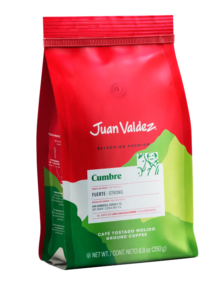 Cafea premium macinata Cumbre, 250g, Juan Valdez 