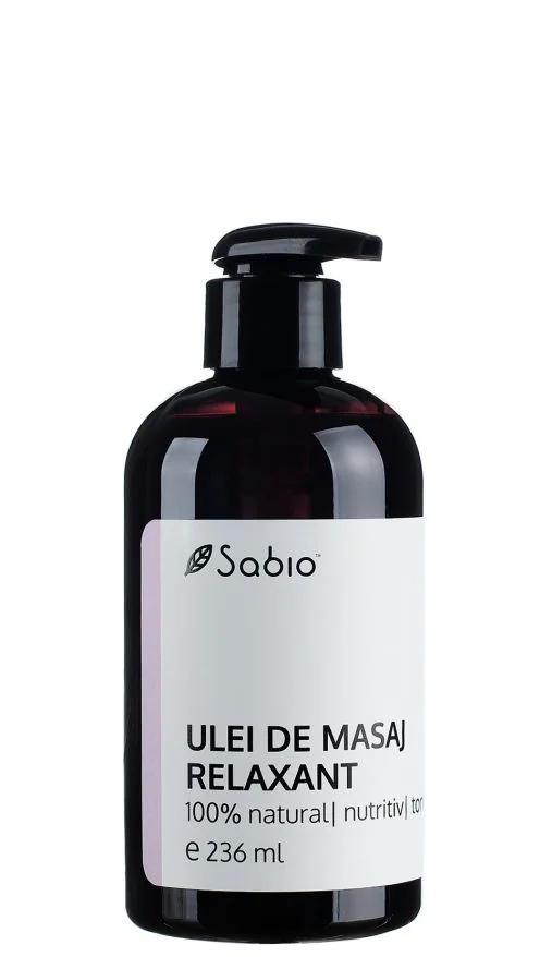 Ulei de masaj relaxant, 236ml, Sabio