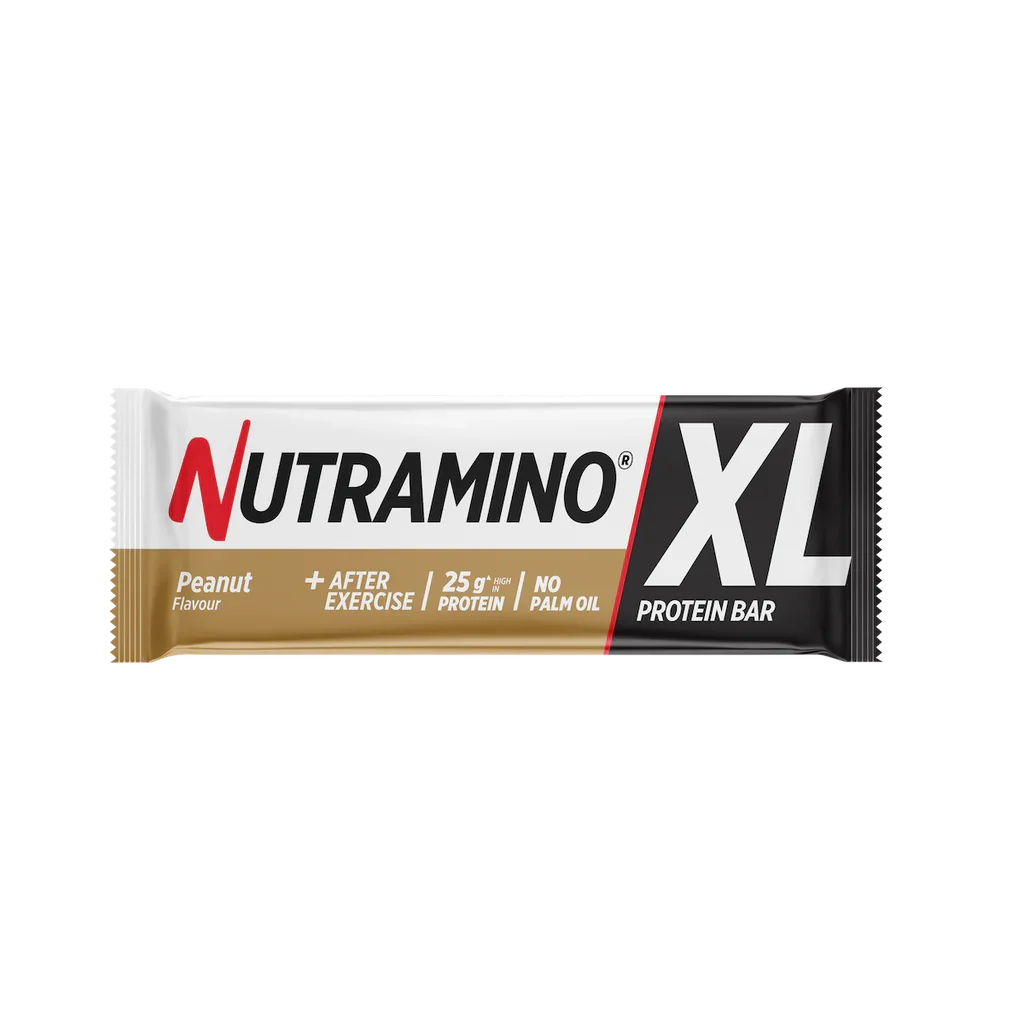 Baton proteic Nutramino XL aroma arahide, 74g, Nutramino