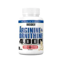 Arginina cu ornitina capsule Arginine+Ornithine 4000, 180 capsule, Weider