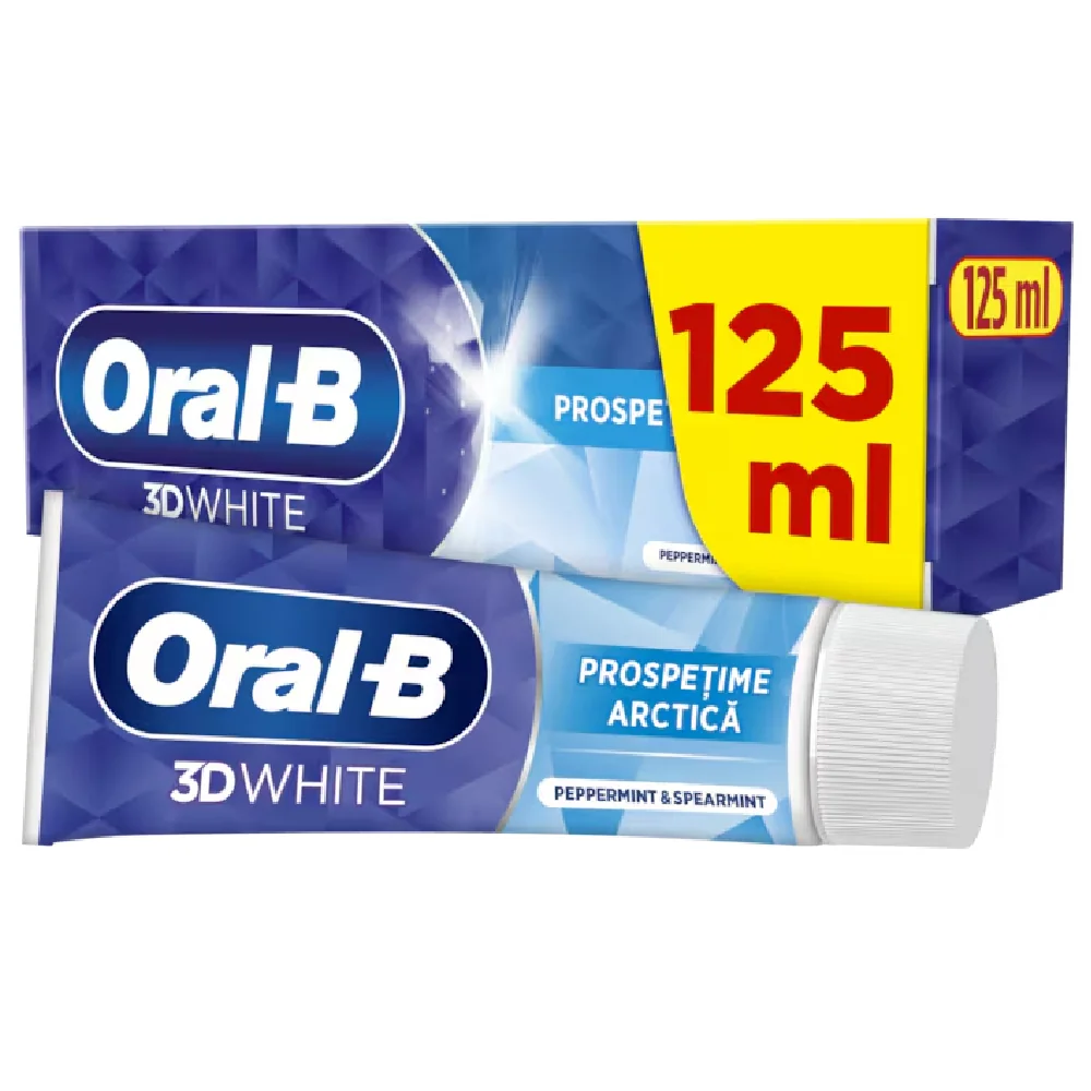 Pasta de dinti Pro 3D White Arctic Fresh, 125ml, Oral-B