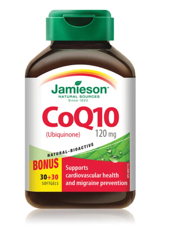 Coenzima Q10 120mg, 60 capsule, Jamieson