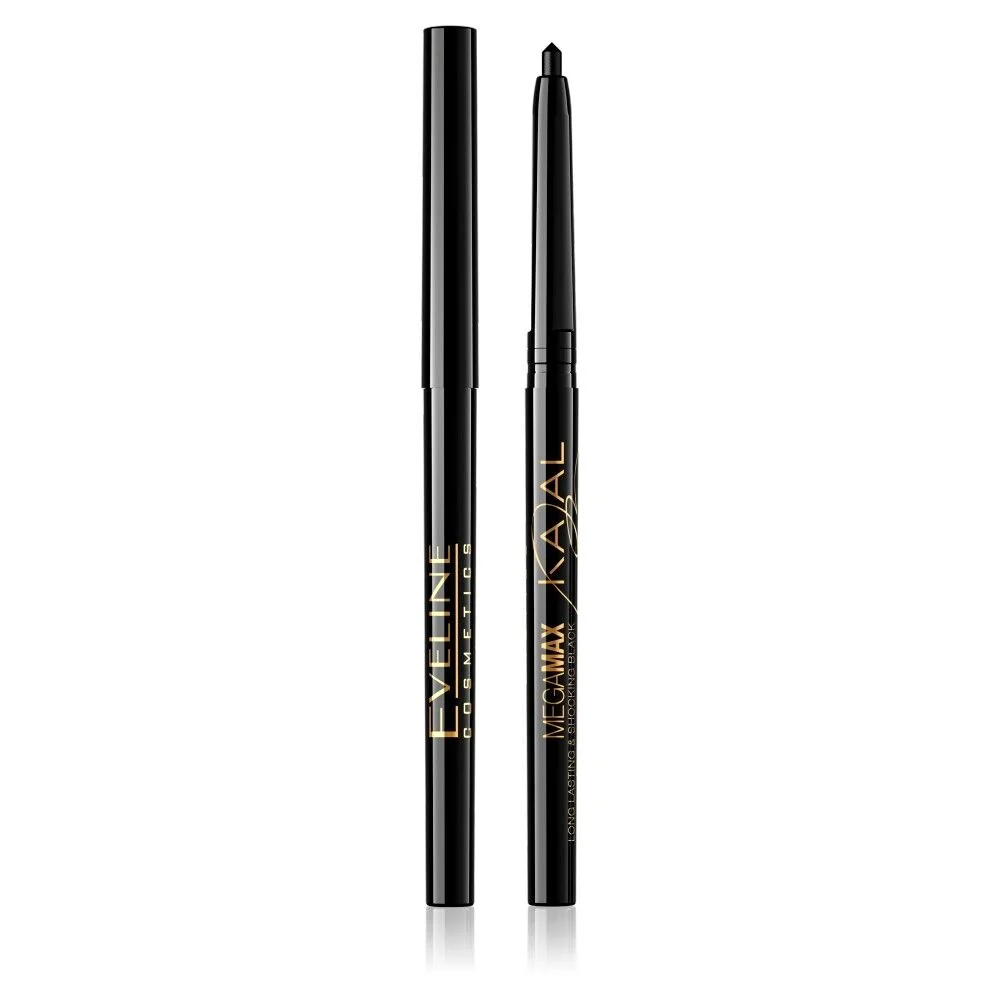 Creion de ochi Kajal Black, 6g, Eveline Cosmetics